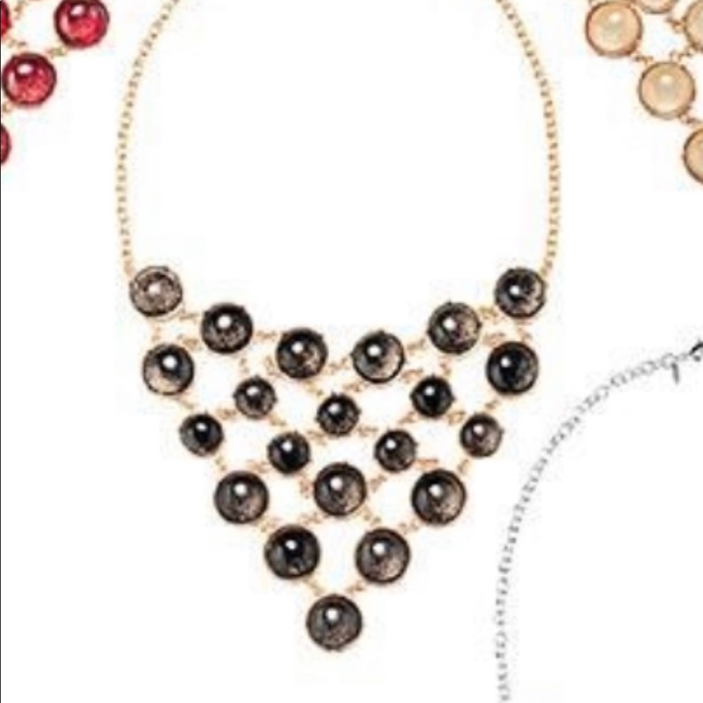 🛍️3/$20 - Avon Signature Collection Shimmering Bubbles Necklace&Bracelet, Black